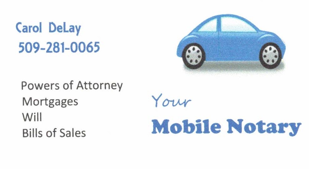 Our Supporter: Delay Mobile Notary