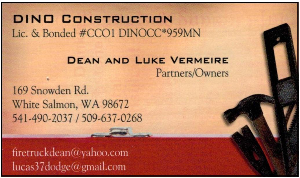 Our Suporter: Dino Construction